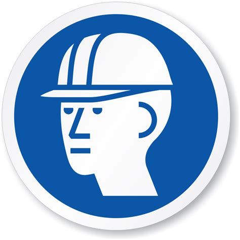 ISO Hard Hat Required Sign