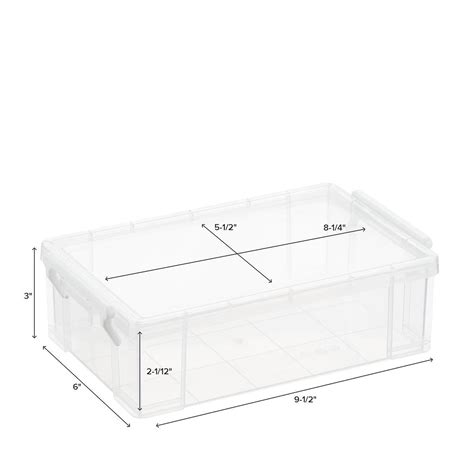 Clear Latch Boxes | Mini storage, Latches, Boxes easy