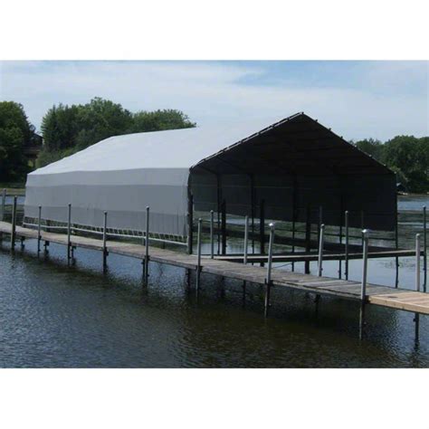 Boat Dock Covers: 15 x 30 Boat Dock Cover Tarp Canvas Boat Dock Covers – MyTarp.com