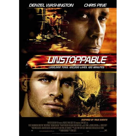 Unstoppable (2010) 27x40 Movie Poster - Walmart.com - Walmart.com