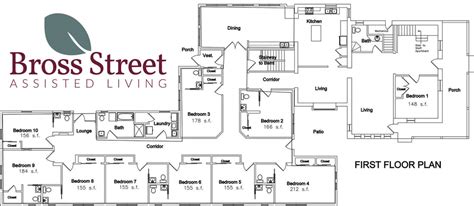 Floor Plan | Assisted Living supports - Bross Street