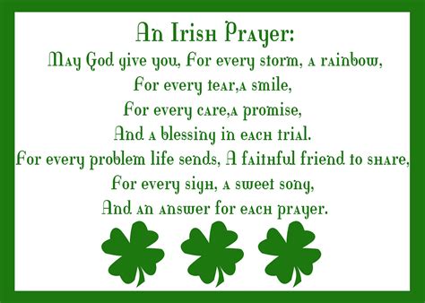 Autumn-Bennett: An Irish Prayer