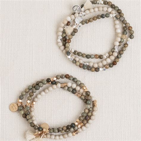 Ocean Jasper Beads Bracelet – Put on Love Designs