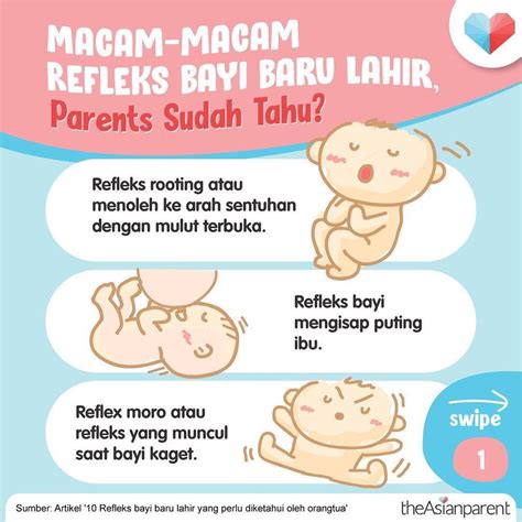 Refleks Bayi Baru Lahir, Sudah Tahu, Parents? | Bayi baru lahir, Bayi ...