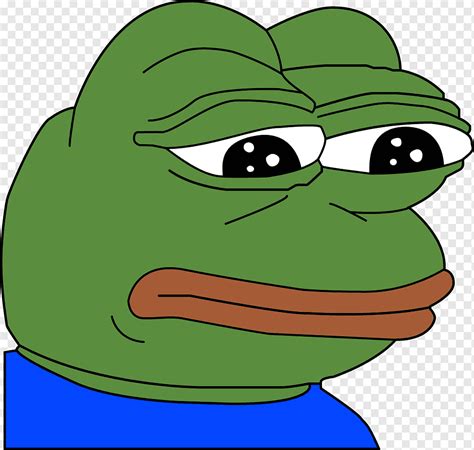 Sad Pepe FeelsBadMan, memes, pepe the frog, png | PNGWing