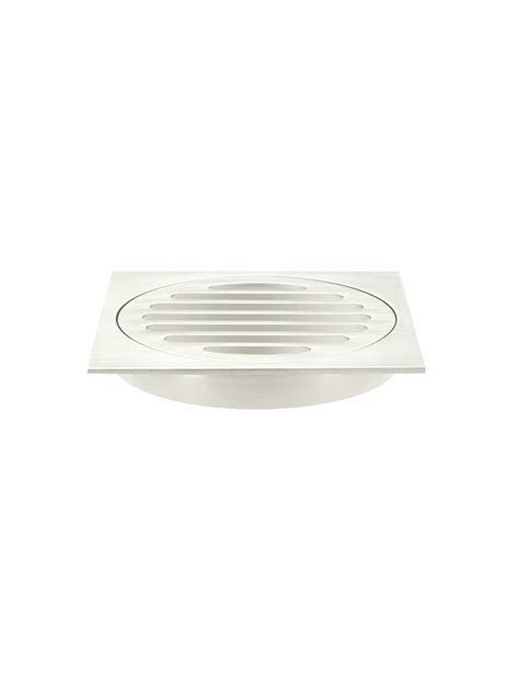 Square Floor Grate Shower Drain 100mm outlet | Cargo Bathrooms & Kitchens