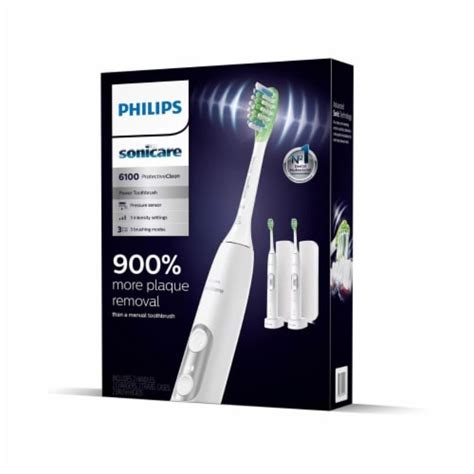 Philips Sonicare 6100 Protectiveclean Power Toothbrush (2 Pack), 1 unit - Kroger