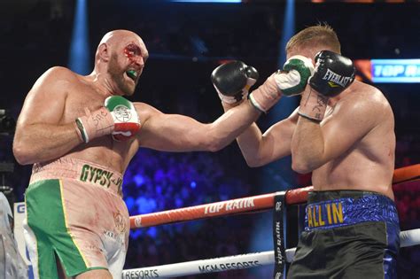 Tyson Fury Survives Nasty Cut To Defeat Otto Wallin and Retain Lineal ...