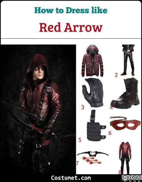 Red Arrow Costume for Cosplay & Halloween 2022 | Red arrow, Arrow ...