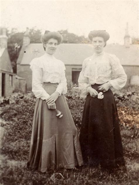 Edwardian fashion, Edwardian clothing, Farm women