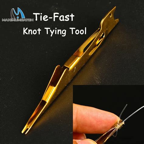 Maximumcatch 2Pcs/Lot Stainless Steel Tie Fast Knot Fly Tying Tool Fly ...