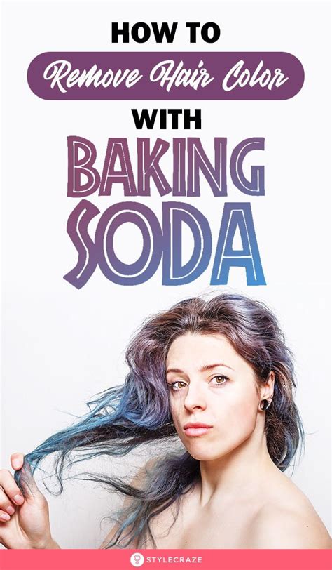 How Much Baking Soda To Remove Hair Dye at Marion Thomson blog