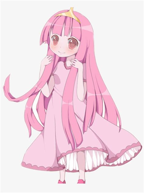 Princessbubblegum Adventuretime Cute Anime Cn Pink - Princess Bubblegum Anime Transparent PNG ...