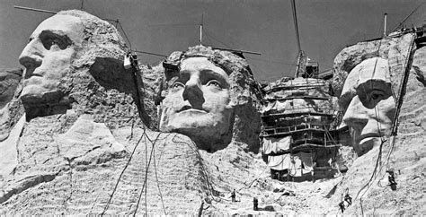 Mount Rushmore In South Dakota Photograph by Underwood Archives