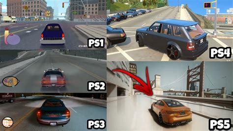 GTA 3 Graphics Comparison PS1 vs PS2 vs PS3 vs PS4 vs PS5 || Gaming ...