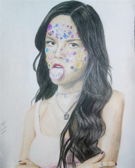 [Fan Art] Olivia Rodrigo Color sketch 🎨 : r/OliviaRodrigo