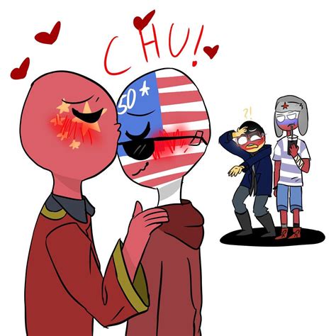 Countryhumans Vietnam X Ussr