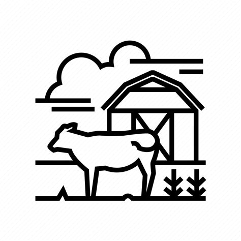 Agriculture, cattle farm, farm, farm house, farming icon - Download on Iconfinder