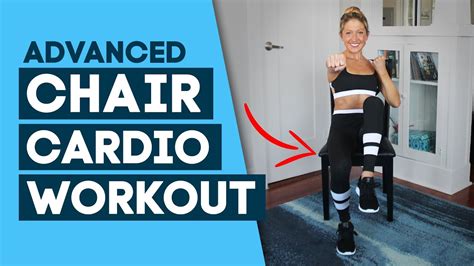 HIIT Workout / Chair Cardio Workout - Chair Exercises (Advanced). PLT Active Collaboration ...