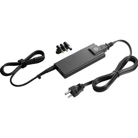 HP Laptop AC Adapter 90W Slim +USB (incl 3 tips) (H6Y83AA ...