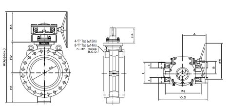 butterfly valve dimensions pdf Butterfly wafer actuator dn150 supplier flowx