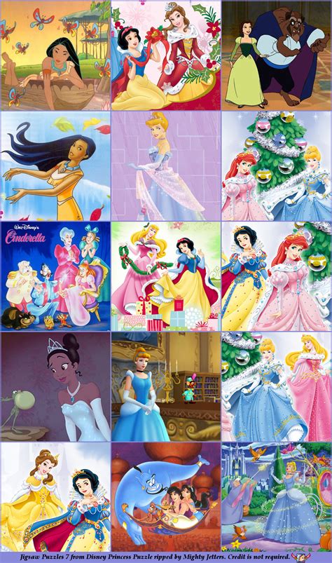 Mobile - Disney Princess Puzzle - Jigsaw Puzzles 07 - The Spriters Resource