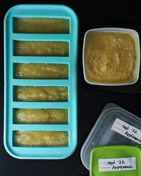 Can you freeze applesauce? - Good Cheap Eats