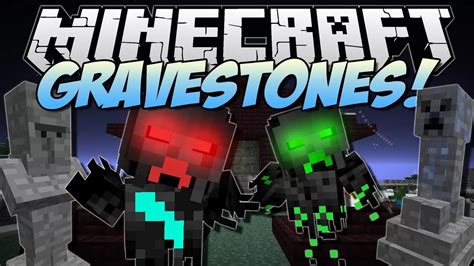 Gravestone Mod for Minecraft 1.18.2/1.17.1/1.16.5/1.15.2 | MinecraftSix