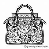 Purse Coloring Pages  Free & Printable sketch template