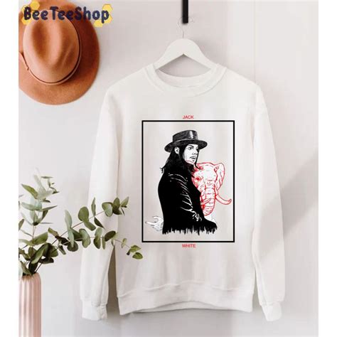 Red Black Art Jack White Unisex T-Shirt - Beeteeshop