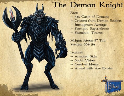 The Demon Knight – Encoded Designs