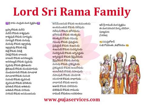 Family Tree of Lord Rama | Family tree, Lord, Rama