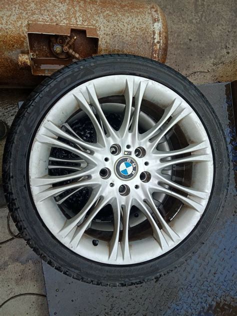 BMW E46 M3 SET OF 4 ALLOY MAG RIM WHEELS AND TYRES - Allmake Auto Wreckers