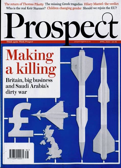 Prospect Magazine Subscription | Buy at Newsstand.co.uk | UK Current Affairs