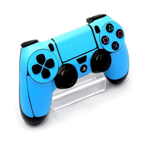 Playstation 4 (PS4) CONTROLLER Blue MATT Skin / Cover – EasySkinz