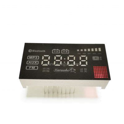 custom led display module white color with smd leds display board 7 segment based display