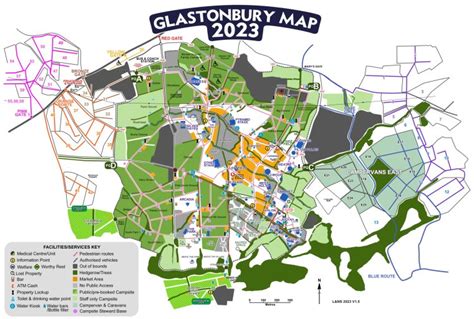 Glastonbury 2023 map: Where the festival stages are and how to get to Worthy Farm, explained