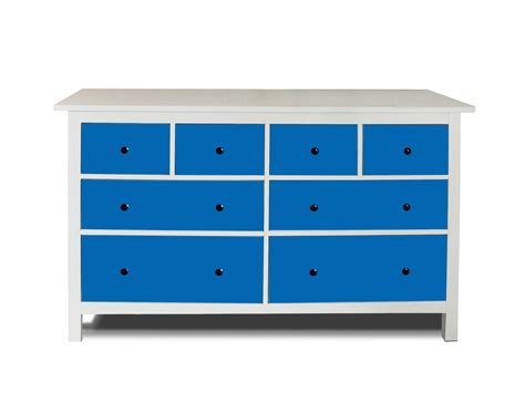 Möbelsticker für Ikea HEMNES Motiv Schokobraun | banjado