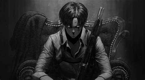 600x600 Levi Ackerman HD Attack On Titan Art 600x600 Resolution ...