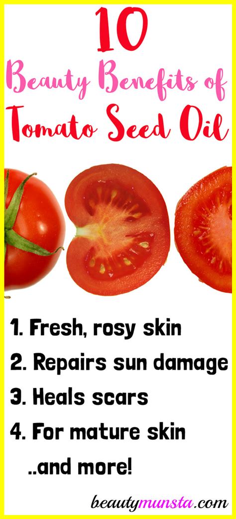 11 Terrific Beauty Benefits of Tomato Seed Oil for Skin, Hair & More ...