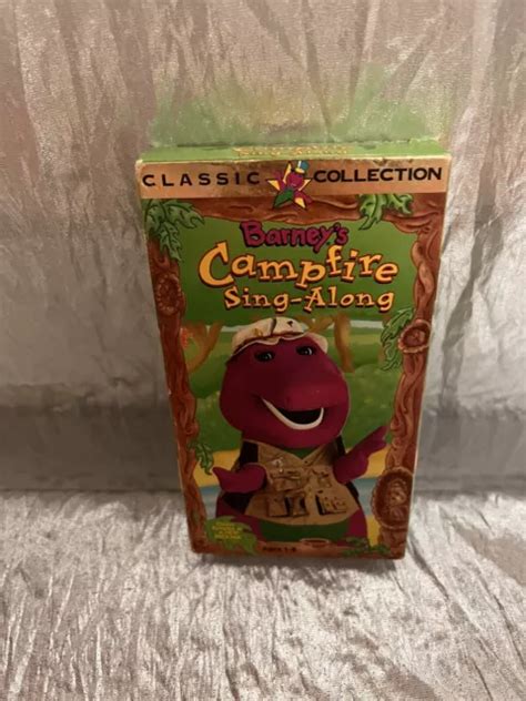 BARNEY’S CAMPFIRE SING-ALONG VHS Classic Collection £22.86 - PicClick UK