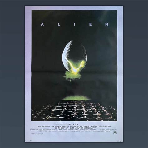 Alien Film Poster 70X100 CM - Ridley Scott, Sigourney Weaver