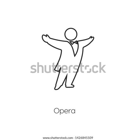 Opera Singer Icon Vector Symbol Stock Vector (Royalty Free) 1426845509 | Shutterstock