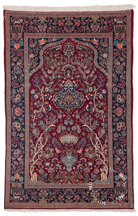 4×7 Persian Kashan Rug – Collector Rugs from Dilmaghani