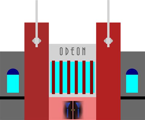 Clipart - Art Deco Odeon Cinema