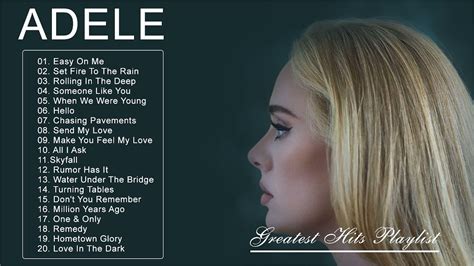 A.d.e.l.e Songs Playlist 2021 - Top Tracks 2021 Playlist - Billboard ...