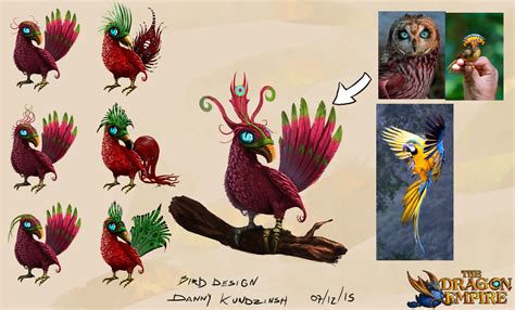 ArtStation - Fantasy Bird concept