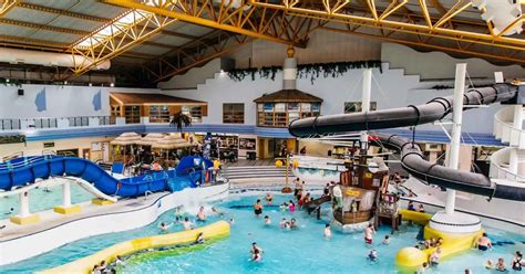 Yorkshire indoor swimming pools and splash centres with slides, flumes and even a pirate ship ...