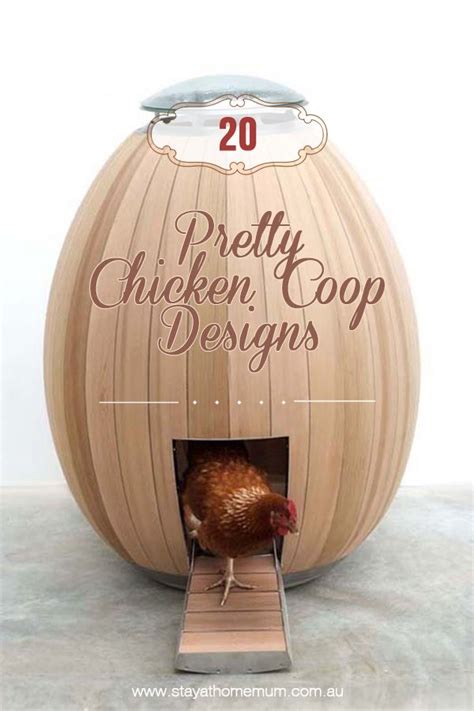 20 Pretty Chicken Coop Designs | Stay At Home Mum | Coop design ...