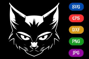 Wildcat | Black and White Logo Vector Graphic by Creative Oasis ...